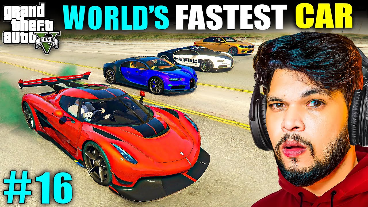 TOP SPEED 850 KM/H | KOENIGSEGG – THE WORLD'S FASTEST CAR IN GTA 5