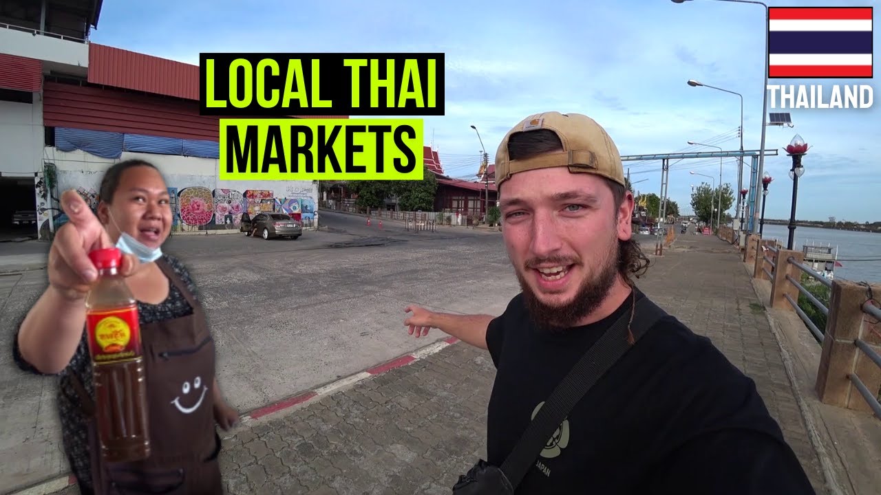 Local Thai Markets & Street Food In UBON RATCHATANI 🇹🇭