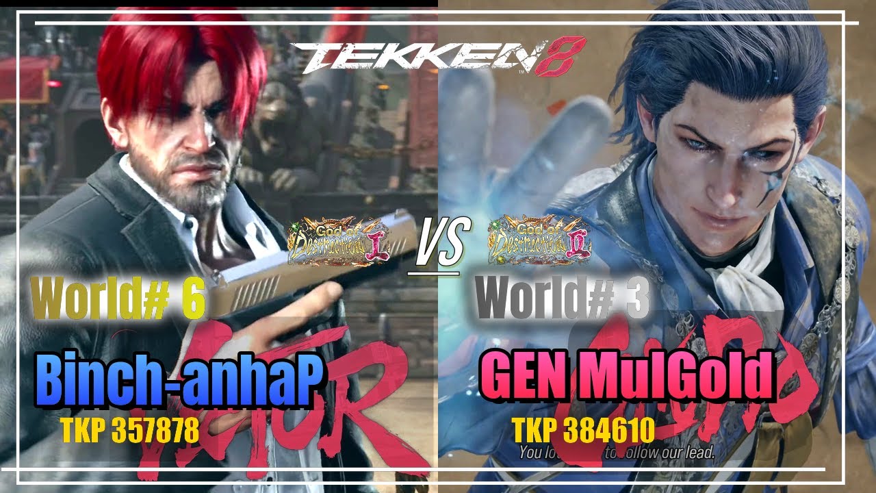 TEKKEN8 World#6 VICTOR(Binch-anhaP) vs World#3 CLAUDIO(GEN MulGold) RANKER MATCH
