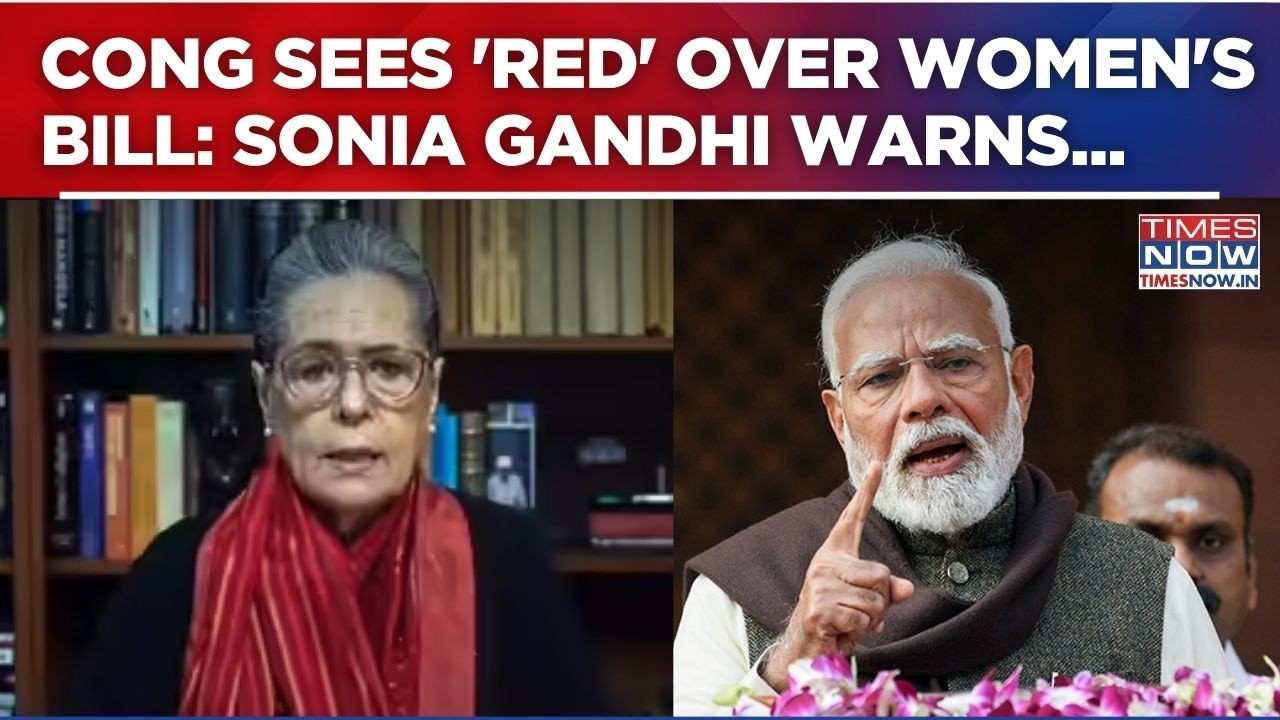 Women Reservation Bill Push: Sonia Gandhi Targets Modi Govt Over 'Rush'; Raises Delimitation Issue