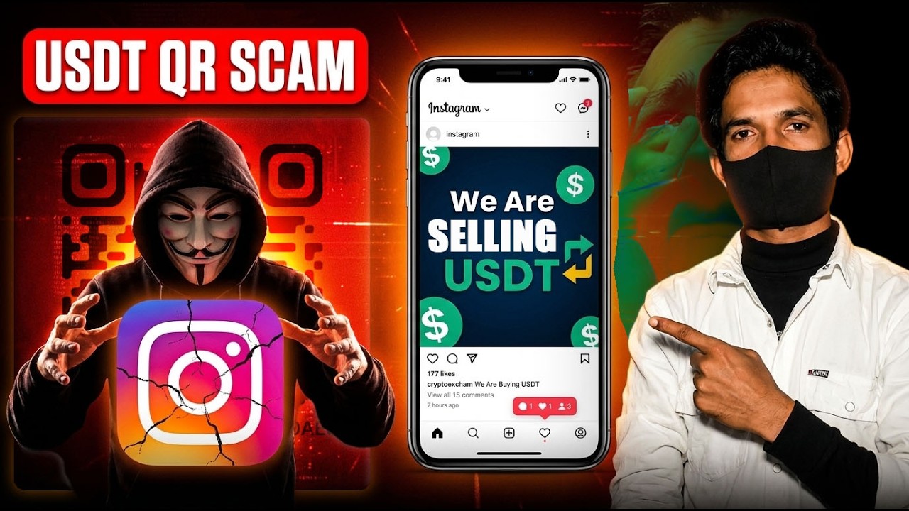 New USDT Scam Exposed | QR Scan Kiya Aur Wallet Khali Real Scam