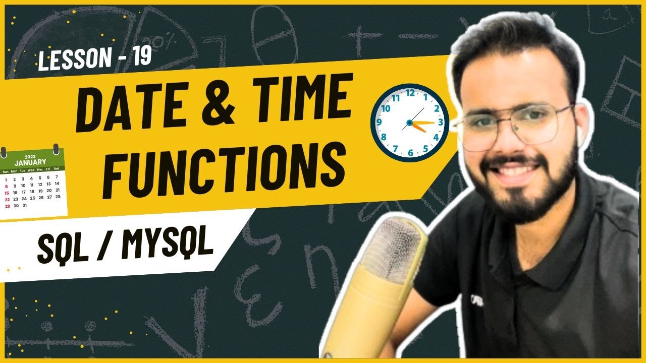Date & Time Functions in SQL/MySQL | Types of SQL Functions| Examples | DATE_FORMAT(), DATE_ADD()