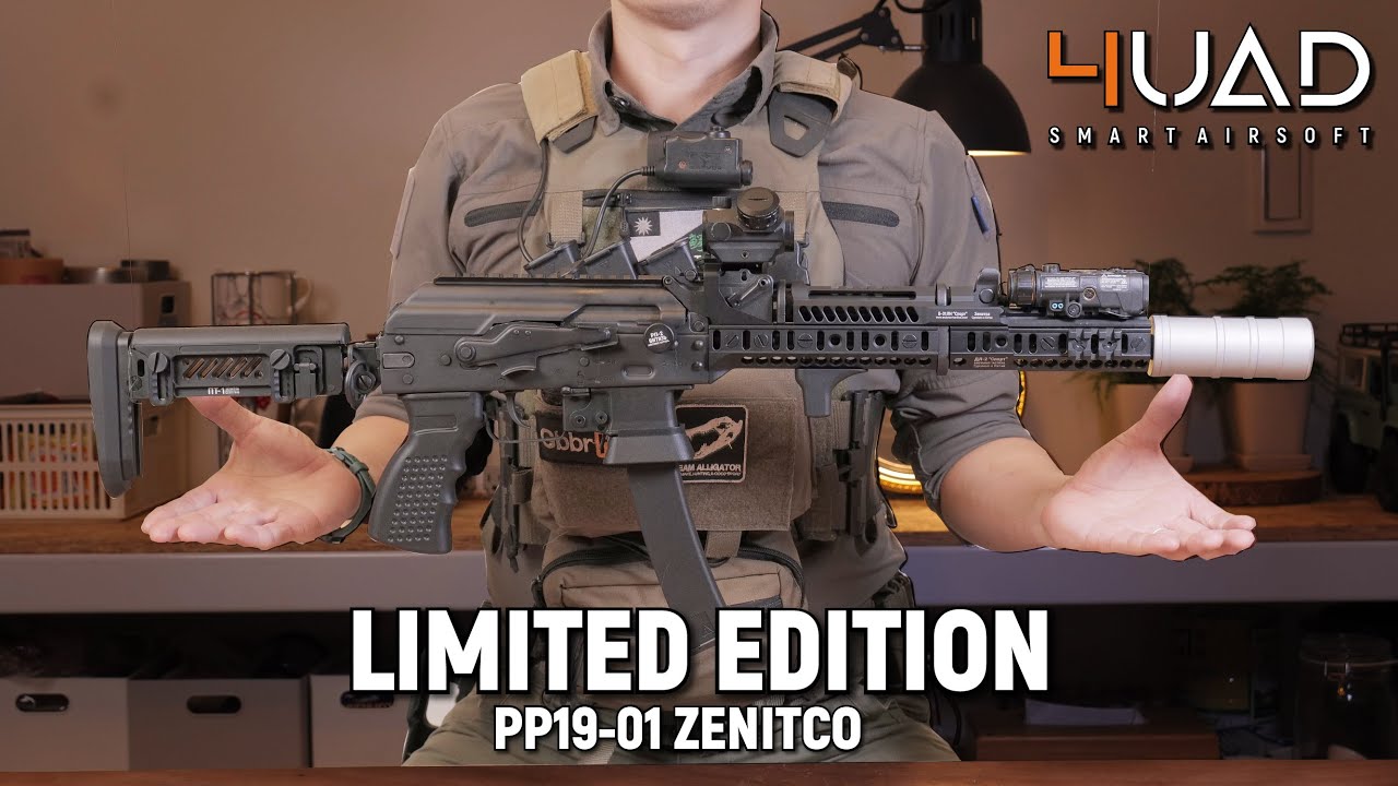 Toy Gun ASMR - ARCTURUS PP19-01 Zenitco + Perun  ETU