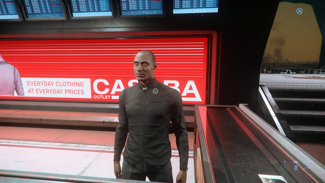 Star Citizen landing at arc corp
