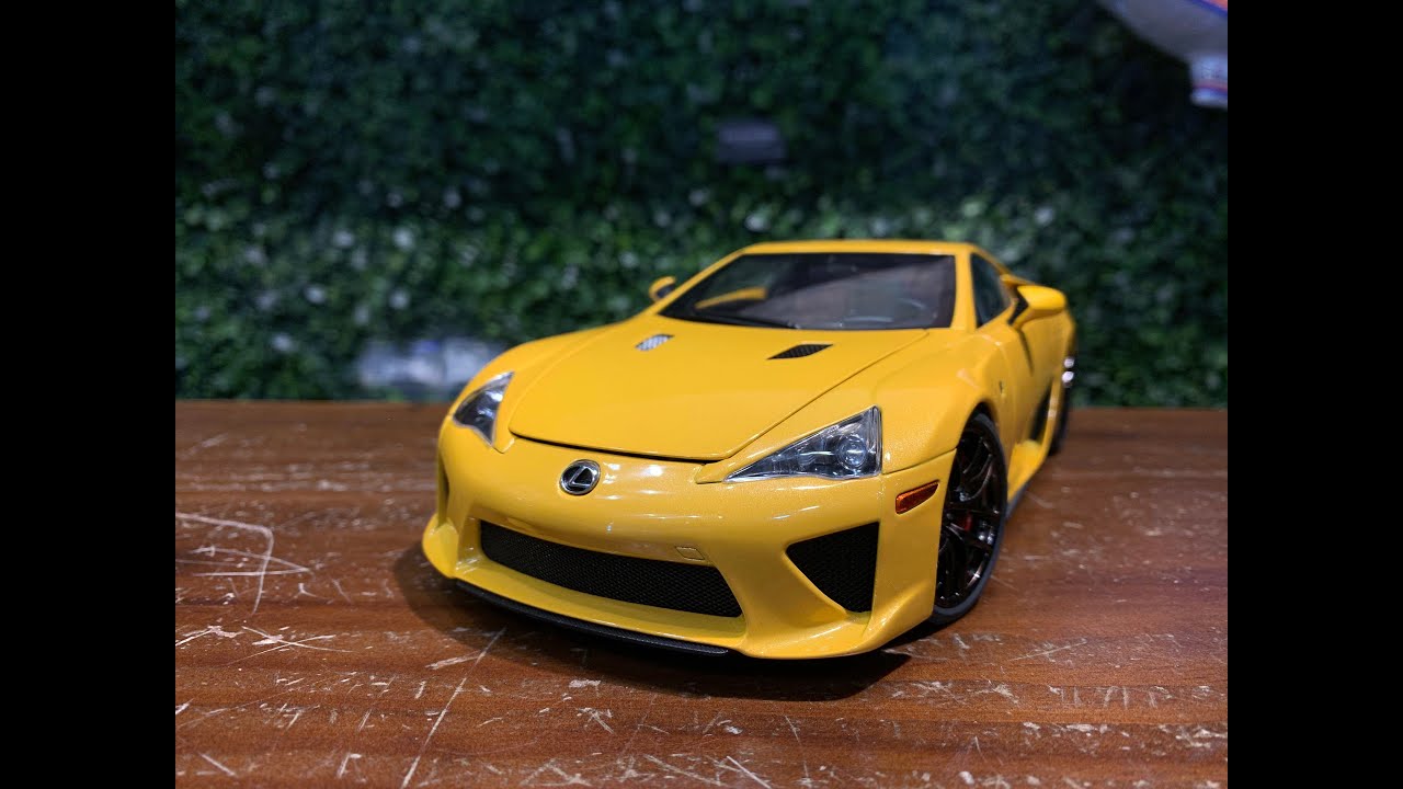 1/18 Well Lexus LFA 2010 Yellow