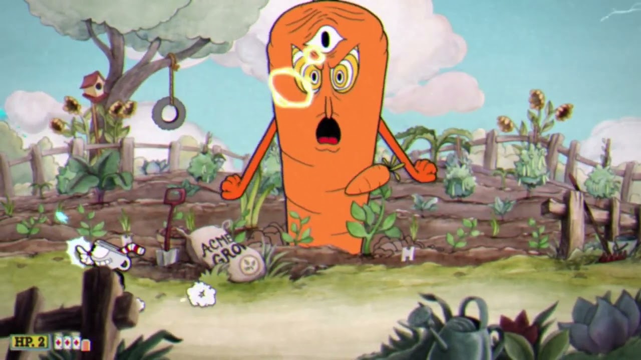 Este juego es realmente dificil - Cuphead