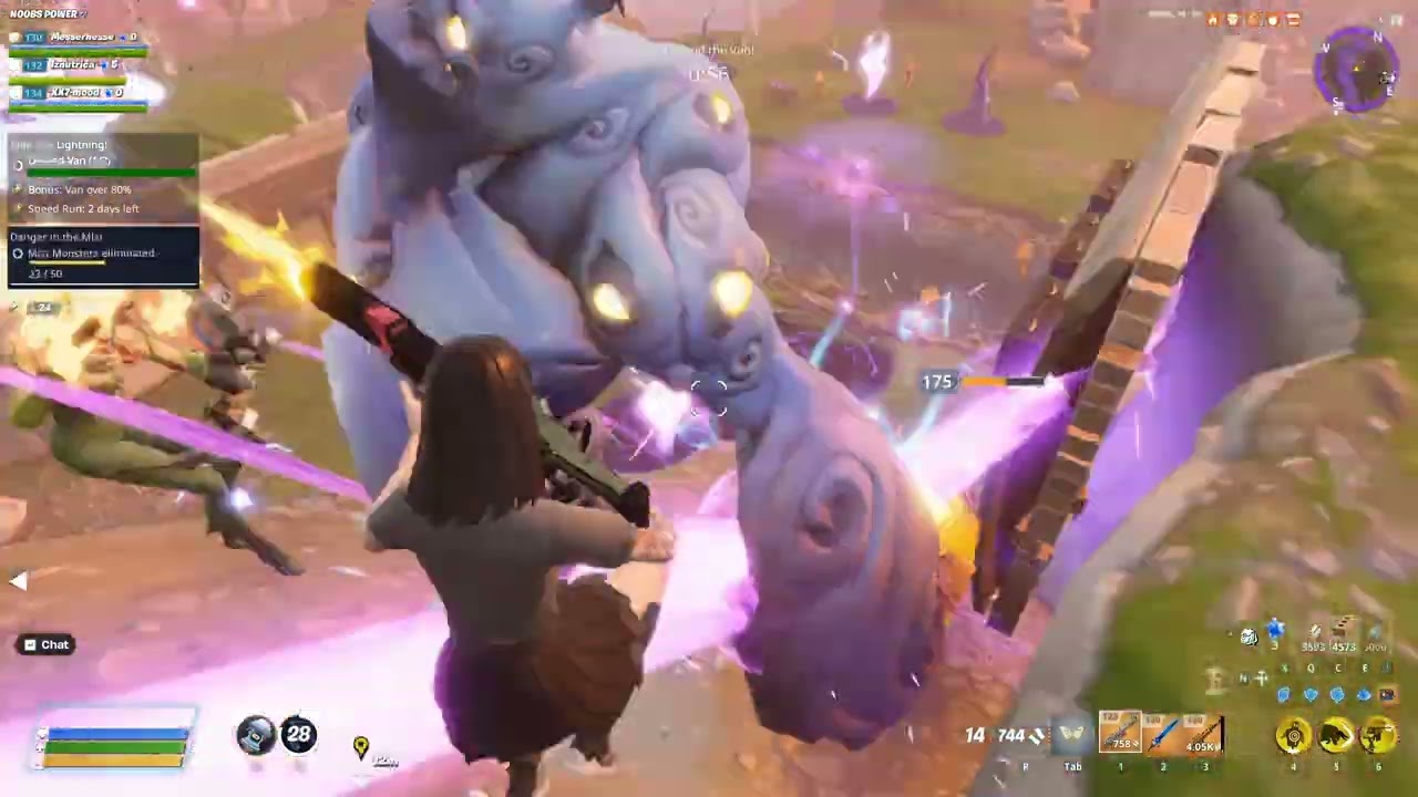 Fortnite STW – Daily Mision RIDE The LIGHTNING #3