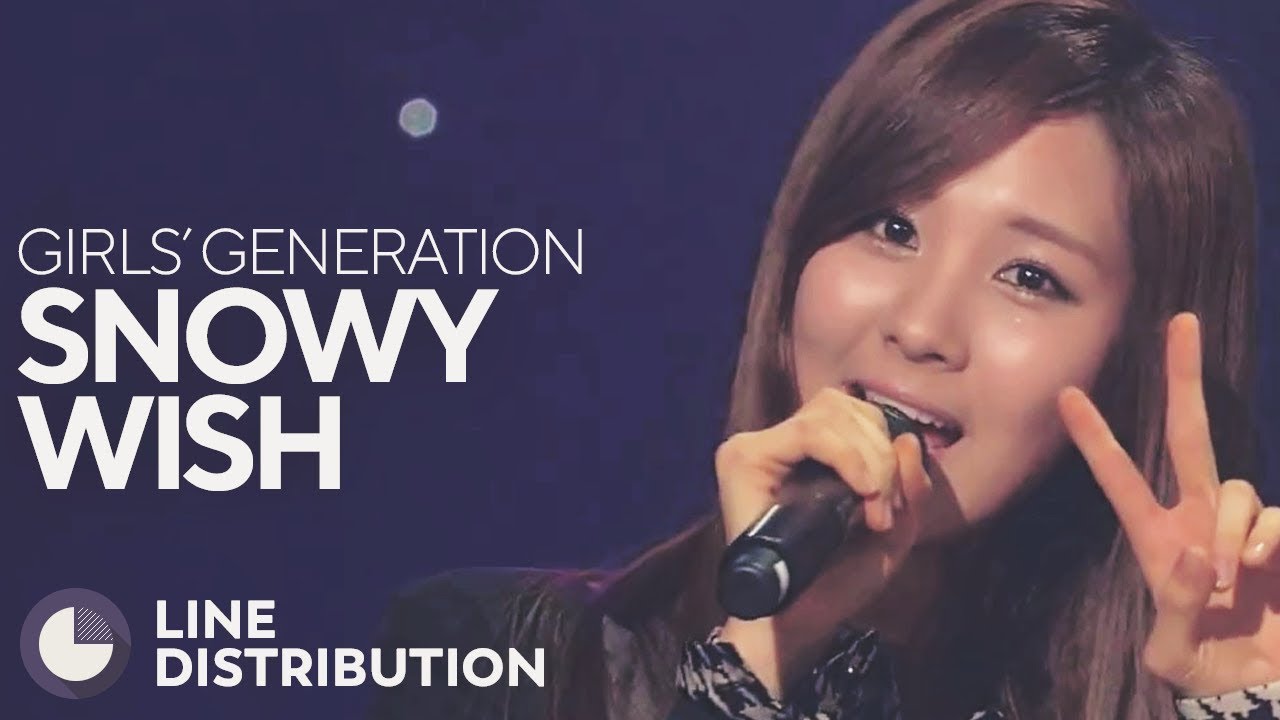 GIRLS' GENERATION - Snowy Wish (Line Distribution)