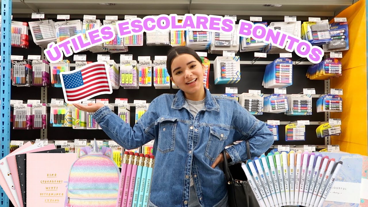 Comprando ÚTILES ESCOLARES en ESTADOS UNIDOS ✏️(OfficeMax) - Regreso a Clases 2020 | Gabriela Isabel
