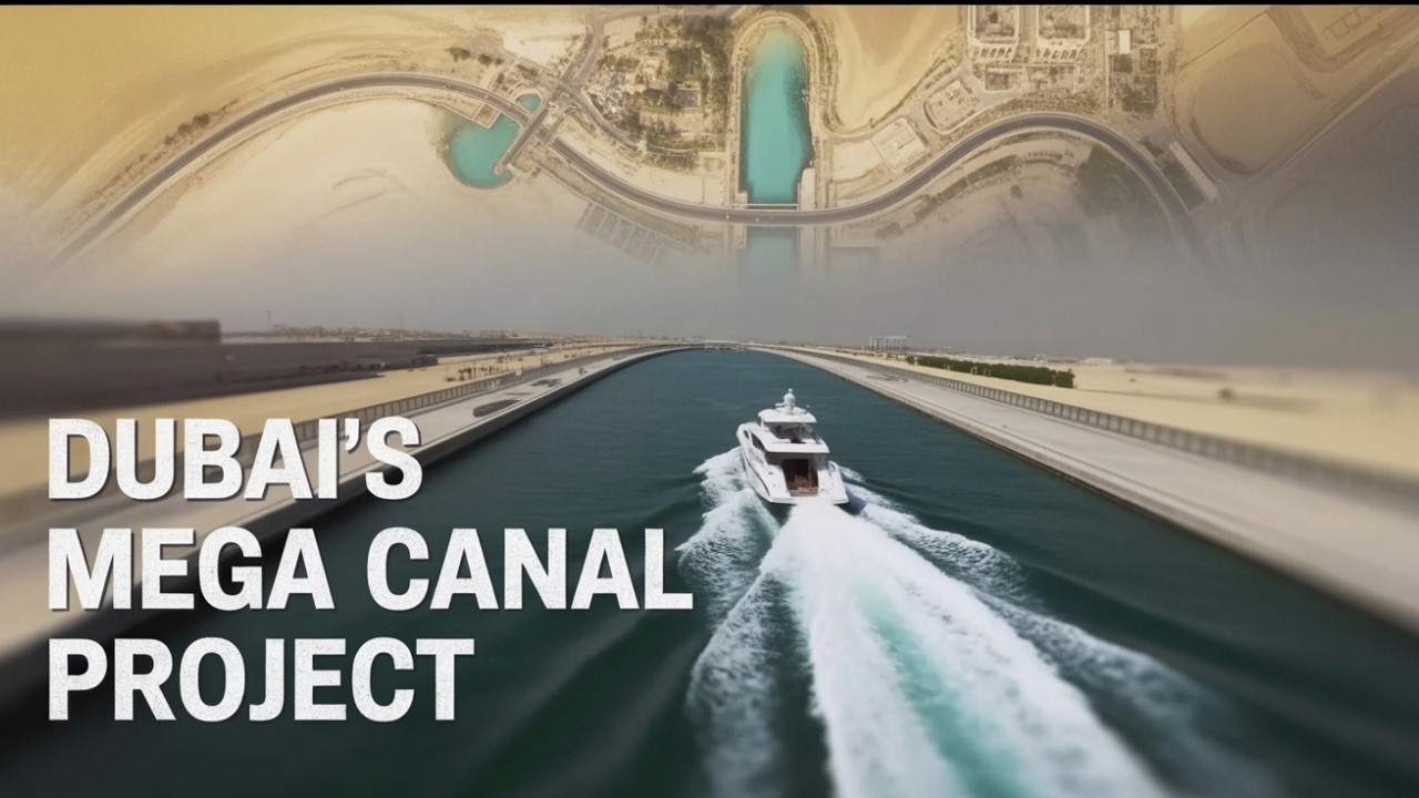 Why Is Dubai Building a 93-Kilometer Canal? | The Dubai Water Canal Project Explained