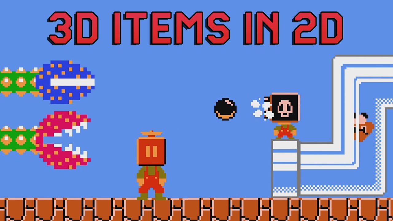 What If We Had 3D Items in 2D Styles?