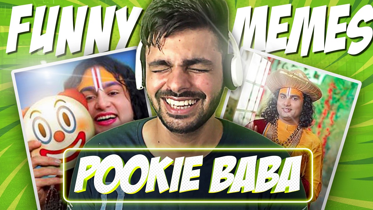 Pookie Baba Funny Memes 😂 | Swami Aniruddhacharya Ji Meme Reaction