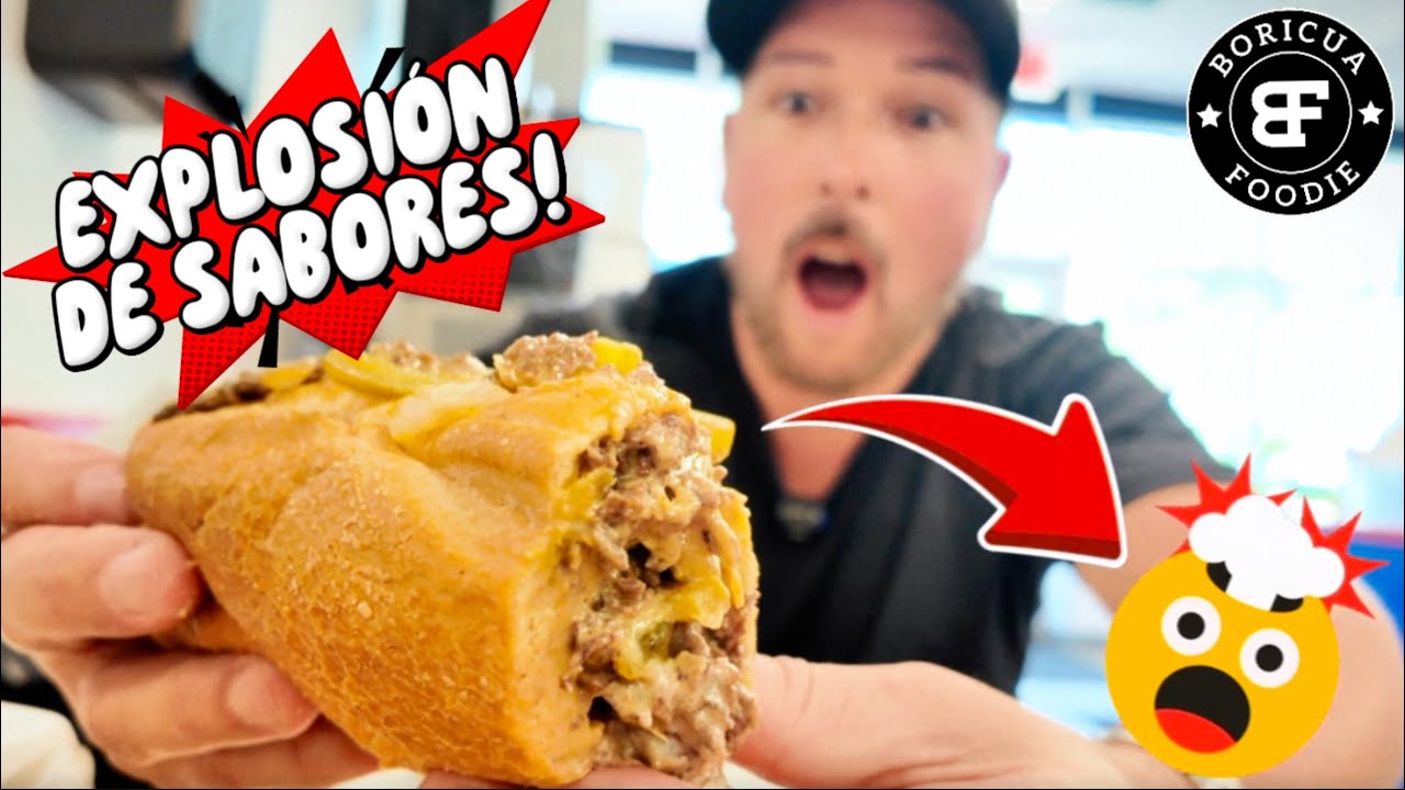 Big Dave’s Cheesesteaks me voló la cabeza 🔥 Orlando | Puerto Rico