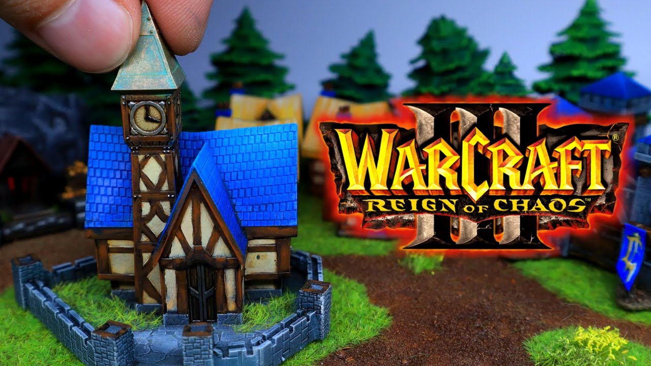 Crafting the Ultimate WarCraft 3 Diorama - Humans