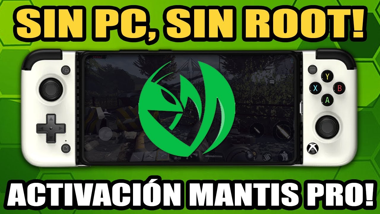 Activar Mantis Gamepad Pro sin PC y sin ROOT! ¡Más Fácil y Rápido! | 2023
