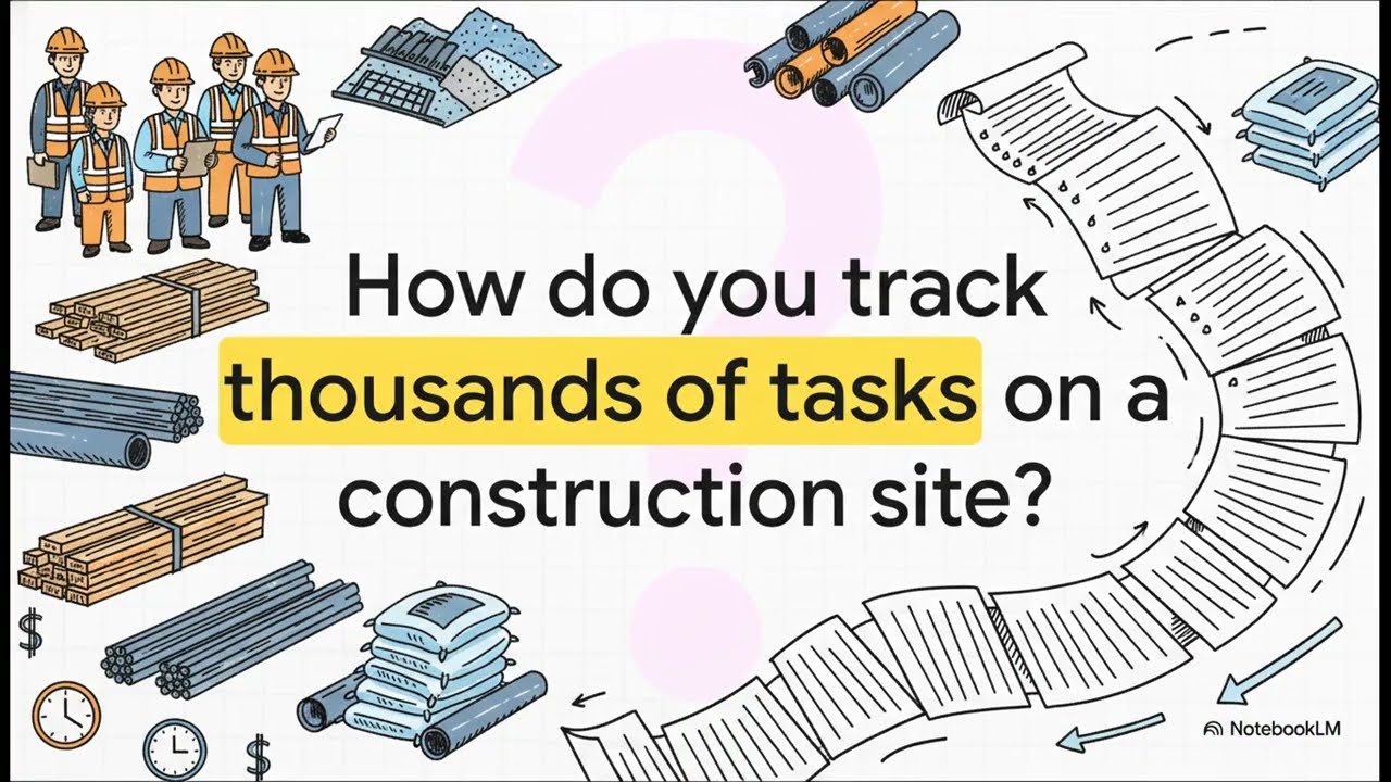Smart Construction Management App | Full Admin Panel + DPR System