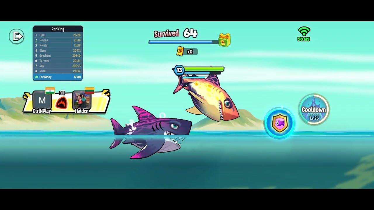 Fishdom 🐠Video [53.4] Hungry Fishs Gameplay | Ads Mini Games New Update 2025 