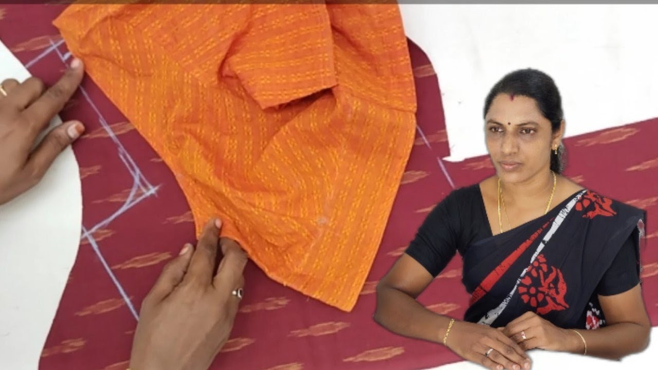 44 size blouse measurement and cutting #tailoringclass#blousecutting #@radhikatailoring