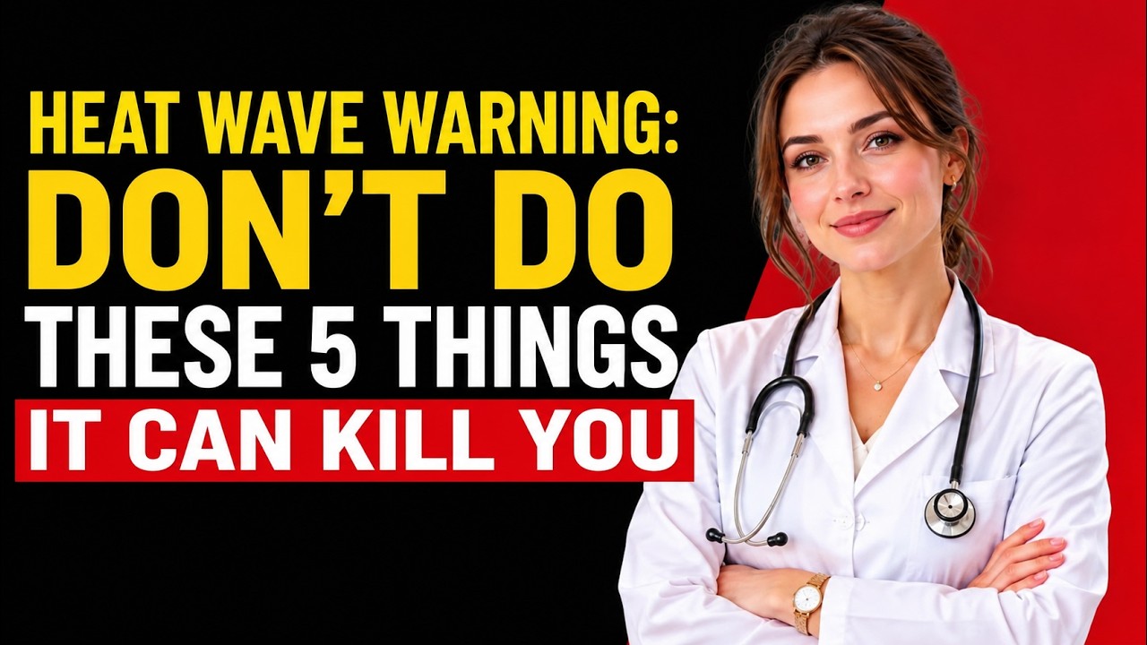 HEAT WAVE WARNING  5 Mistakes That Can Kill You