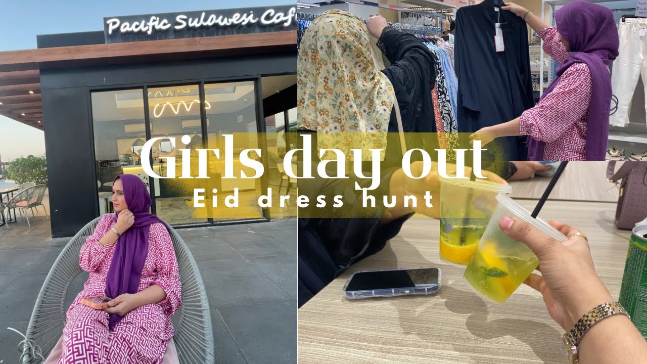 EID DRESS HUNT 👗 | GIRLS DAY OUT 💃🏽 #shopping #lifeinoman 