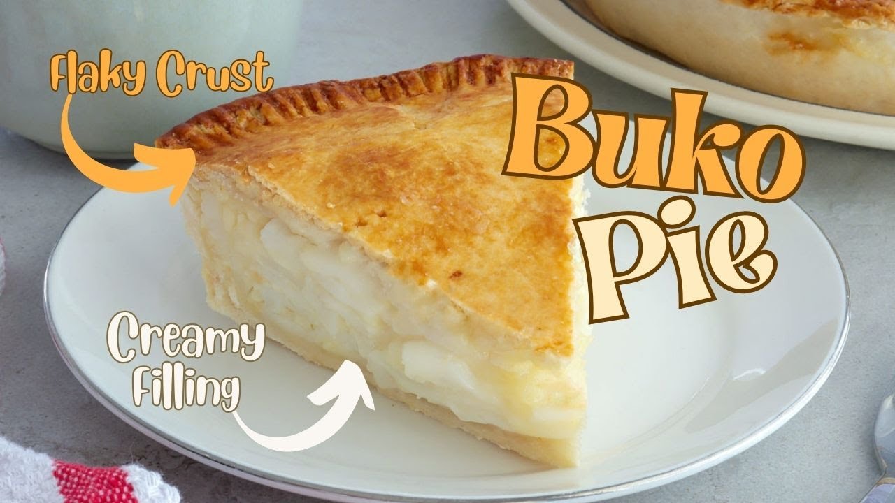 Buko Pie | Filipino Coconut Pie