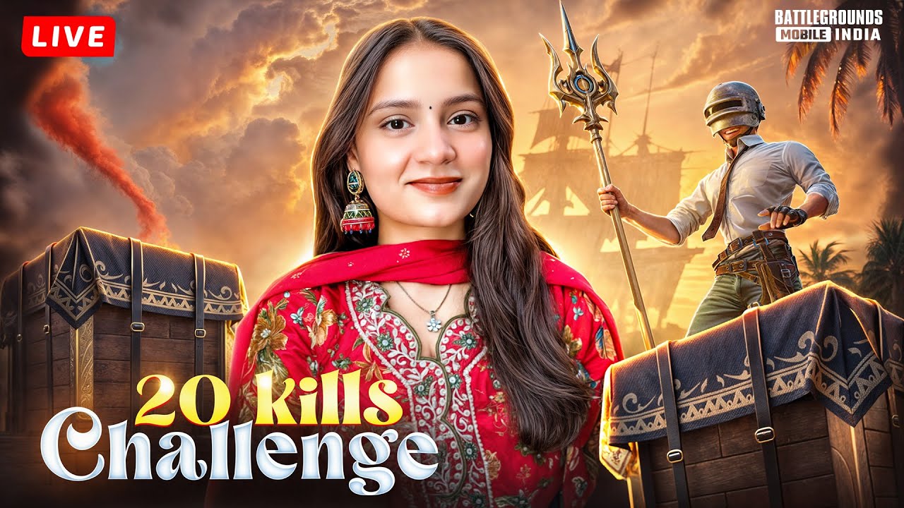 GIRL GAMER LIVE| UC GIVEAWAY AND JOIN WITH TEAMCODE| BGMI LIVE #girlgamer#pubgmobile #bgmi #pubgm