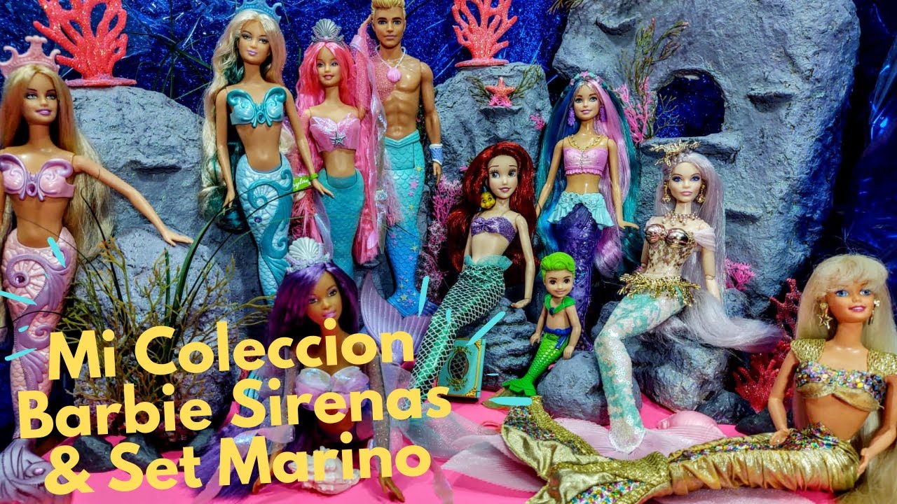 Mi Coleccion Barbie Sirenas & Set Marino Review WOW