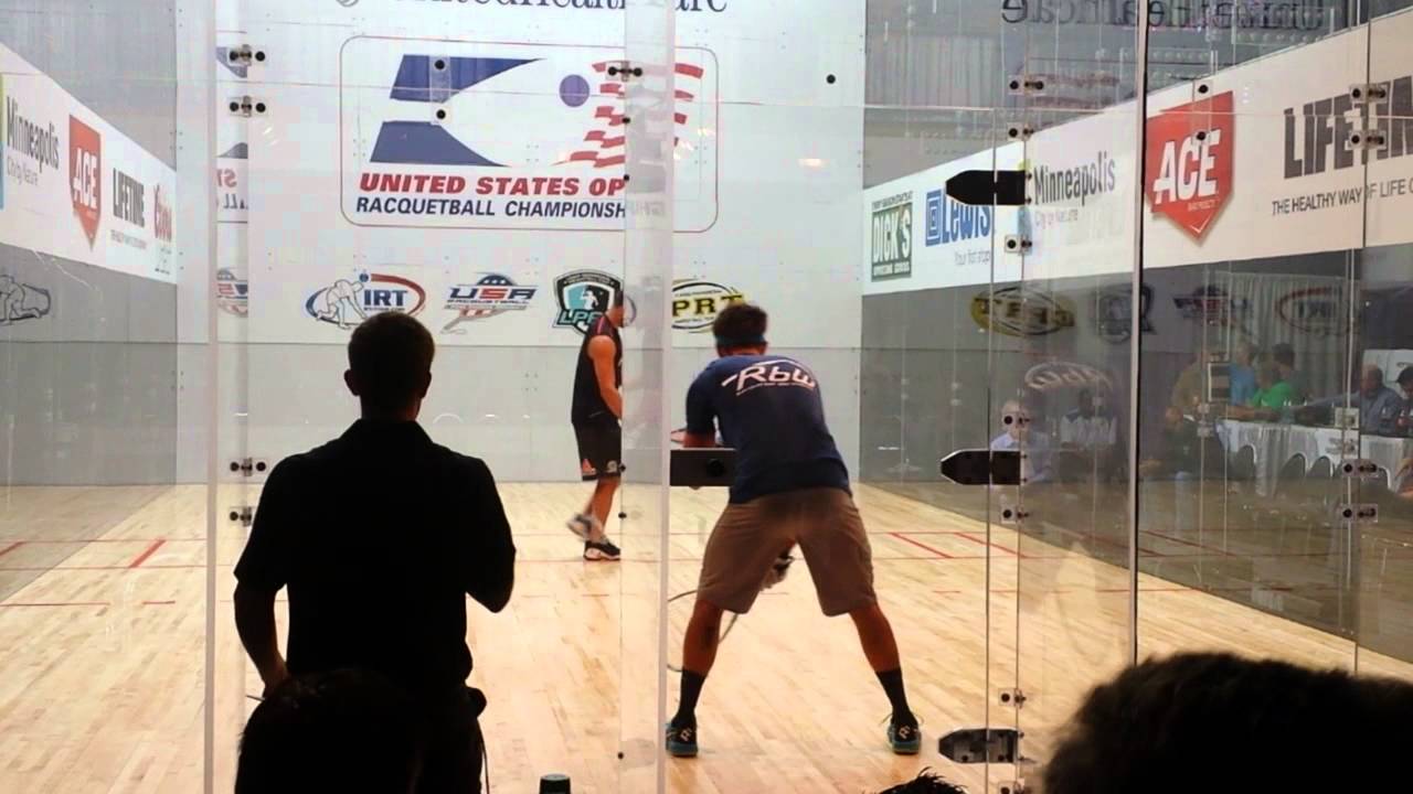 IRT USOpen Racquetball Ben Croft vs Jose Rojas