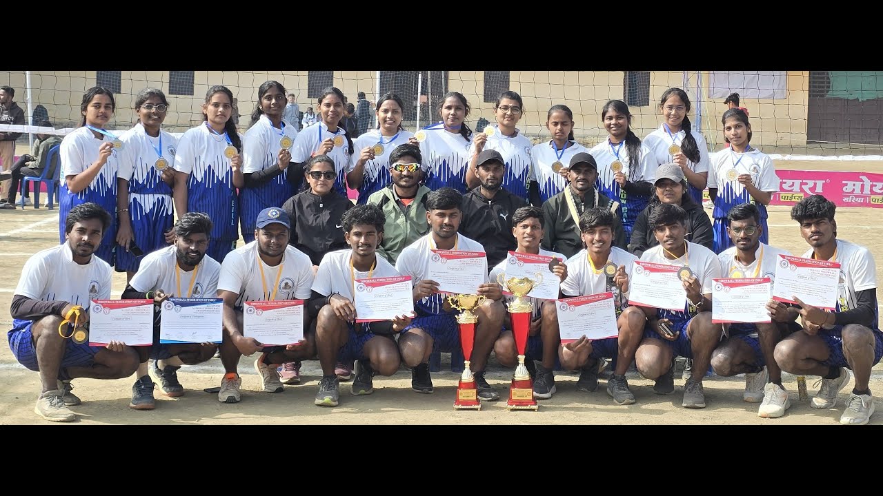 Andhra Pradesh in India's 46th Throwball Senior National Championship-Jan 2026
