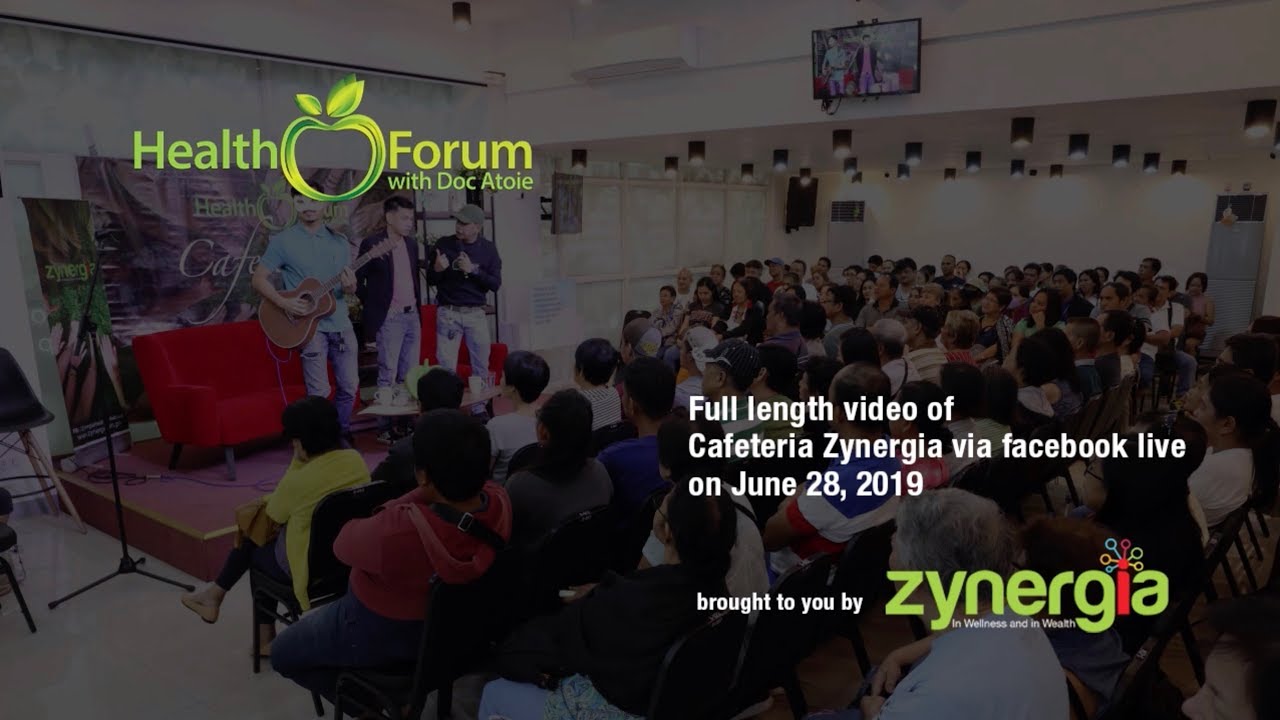 28 June 2019 | Cafeteria Zynergia via Facebook Live