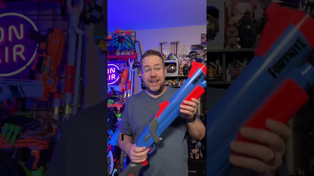 The Nerf x Fortnite Pump SG #toys #nerf #fortnite
