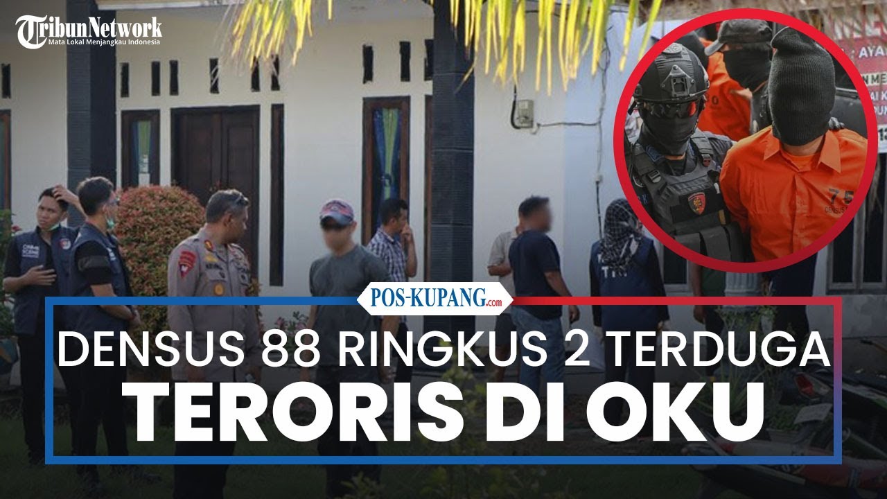 Densus 88 Tangkap 2 Terduga Teroris dari Jaringan NII di OKU Timur