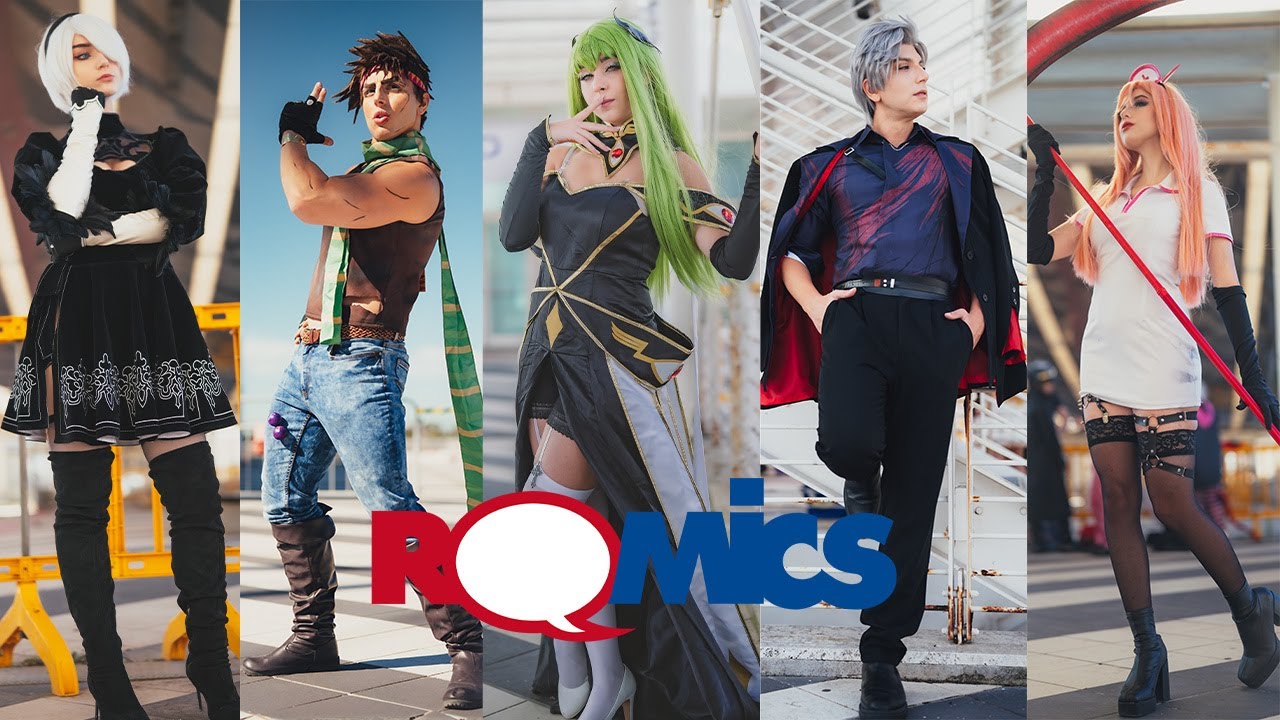 Лучшее музыкальное видео косплея @ Romics в Италии. Косплей-шоу 4K