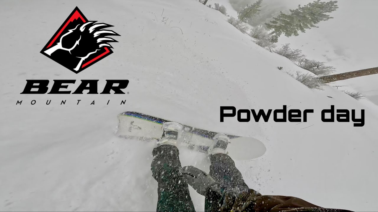 POV: First Powder Day of the Season at Bear Mountain
