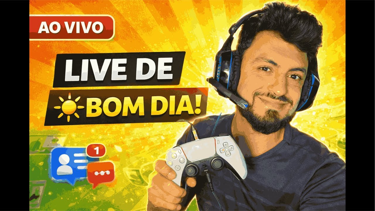 Live bom dia 😃🌞☀️ 08/03/26