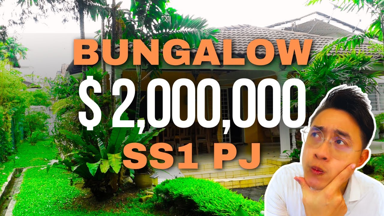 INSIDE a FAMOUS $2,000,000 FREEHOLD Bungalow Landed | SS 1 Petaling Jaya | Malaysia KL Properties