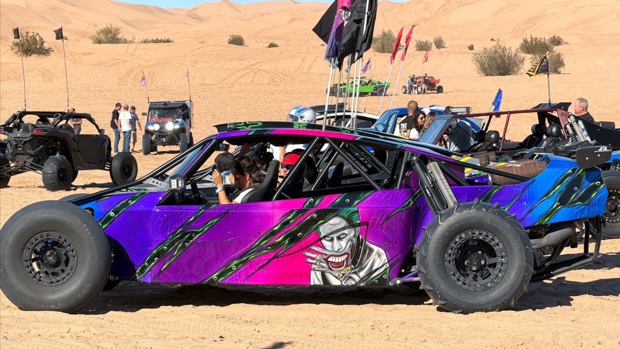 CANAM CRASHES Breaking His Wrist In Glamis Dunes Thanksgiving 2025 | DIRT BIKE DIARIES EP.285