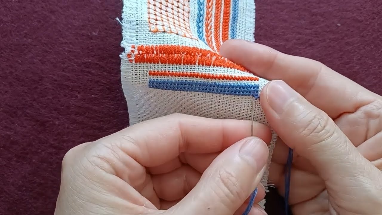 Fence stitch tutorial