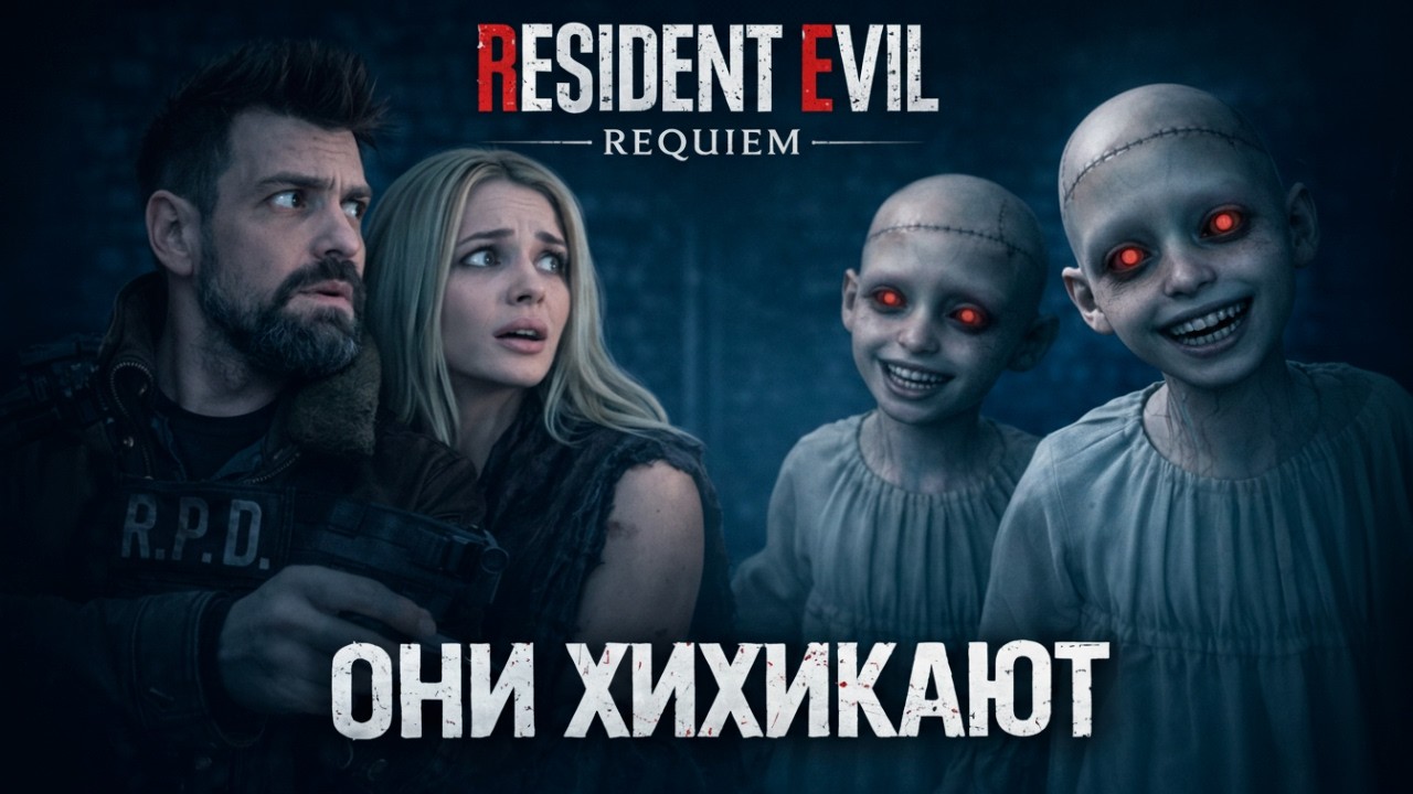 ОНИ НАС ПРЕСЛЕДУЕТ! УЖАС В R.P.D. в Resident Evil Requiem (7)