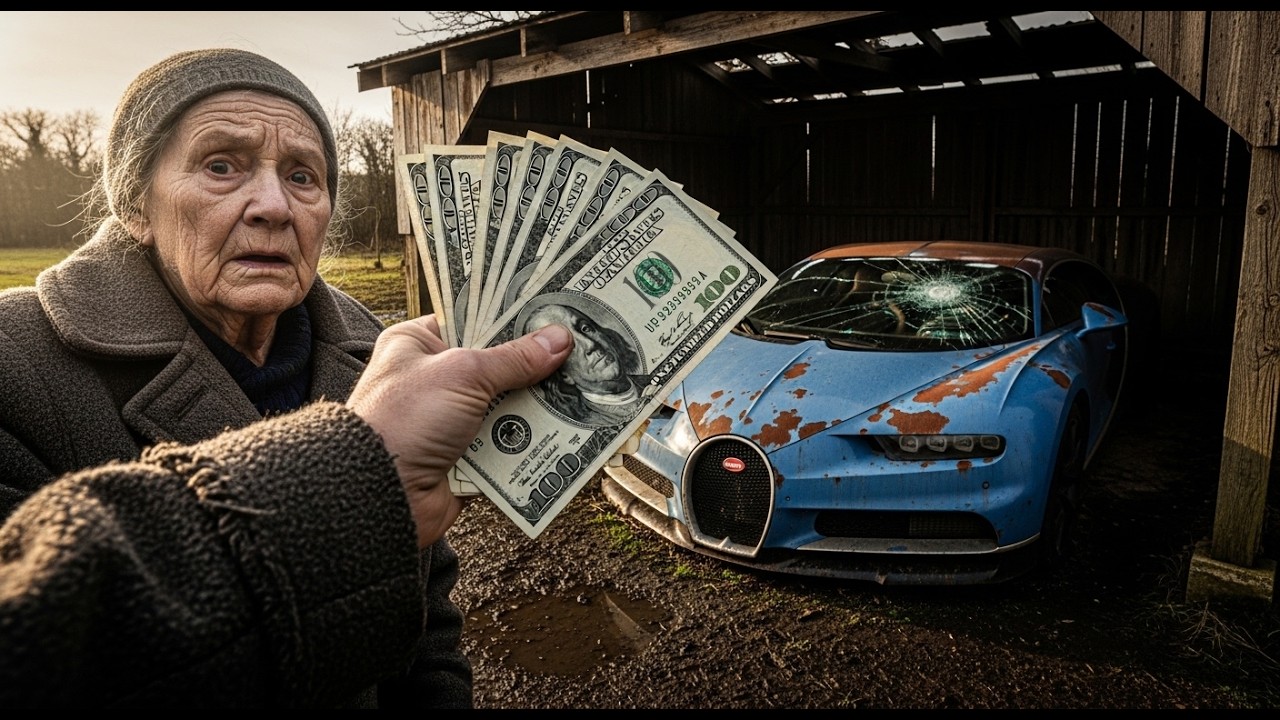 I Bought a Bugatti Chiron for Just $500 – Grandma Sold Me Her Abandoned Supercar!