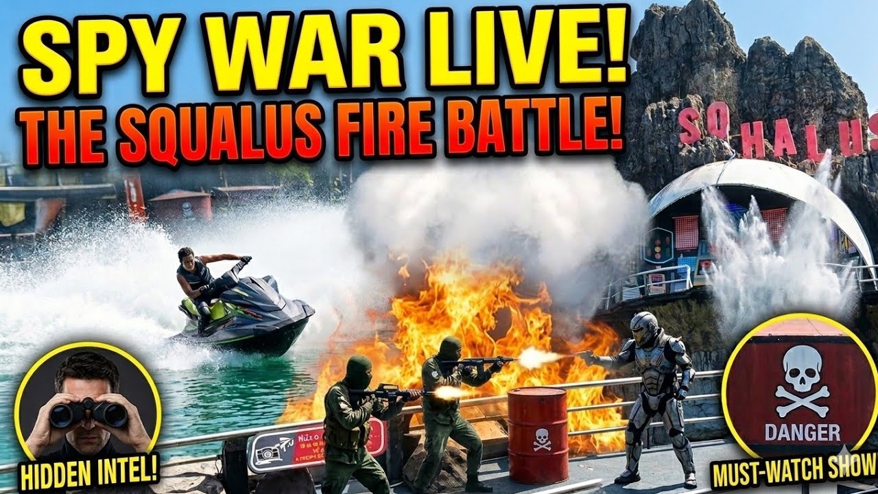 Spy War Action Show at Safari World Bangkok | Explosions & Gun Fight 💥🔥