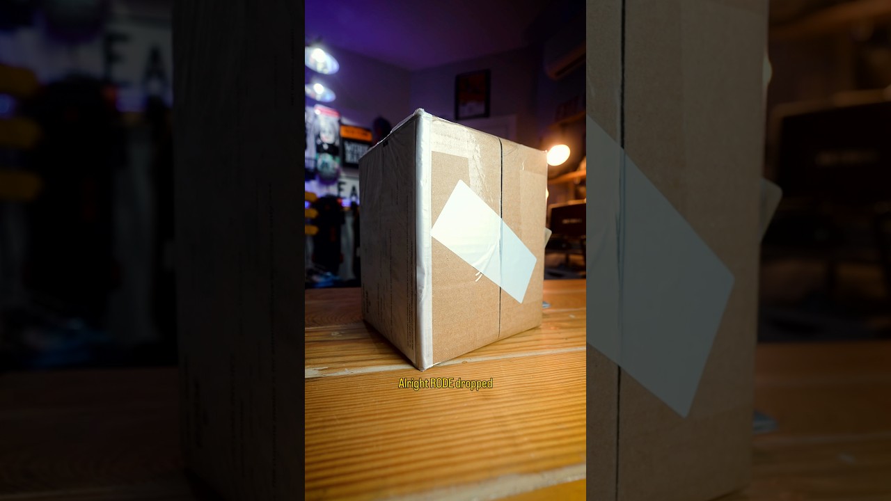 Thank you @rodemic for 📦 #vlog #unboxing #shorts
