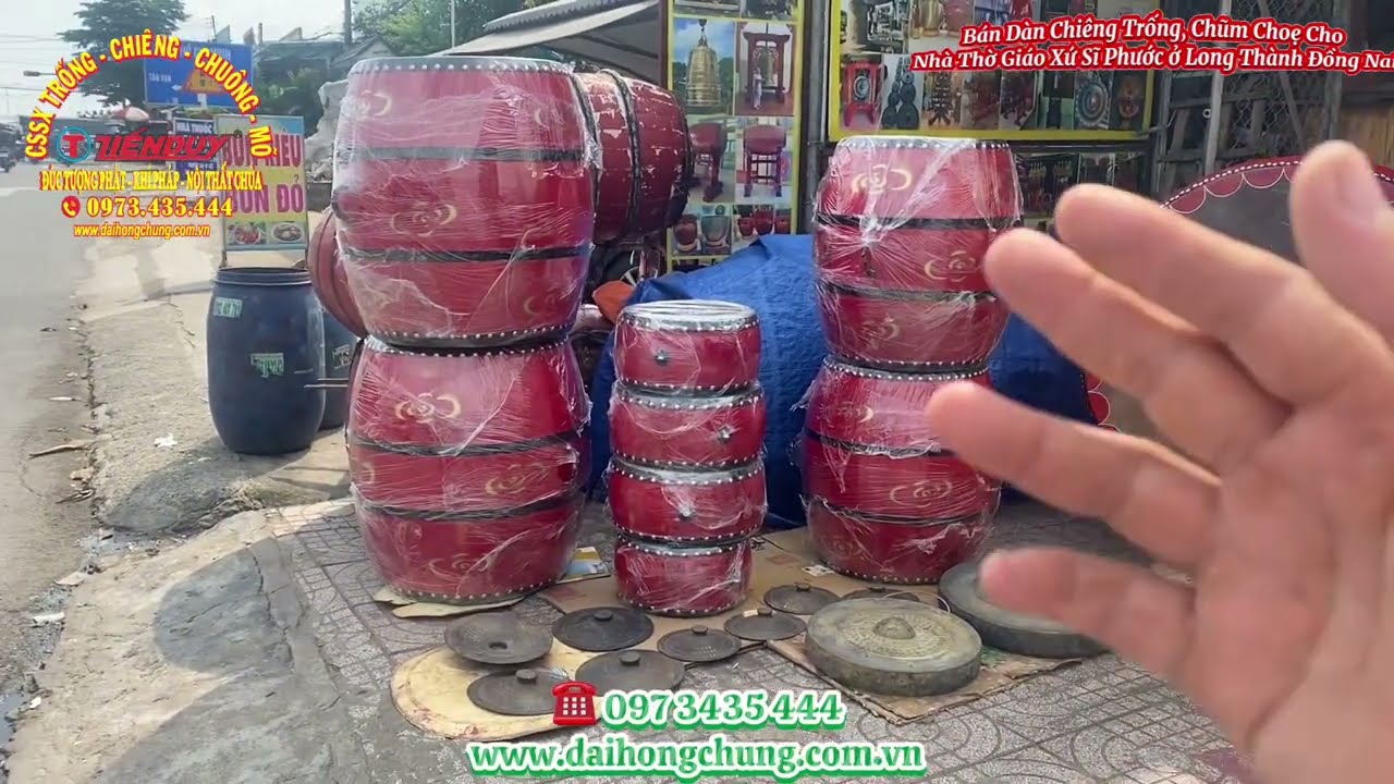 CƠ SỞ SẢN XUẤT VÀ BÁN DÀN CHIÊNG TRỐNG CHO NHÀ THỜ GIÁO XỨ SĨ PHƯỚC Ở LONG THÀNH ĐỒNG NAI