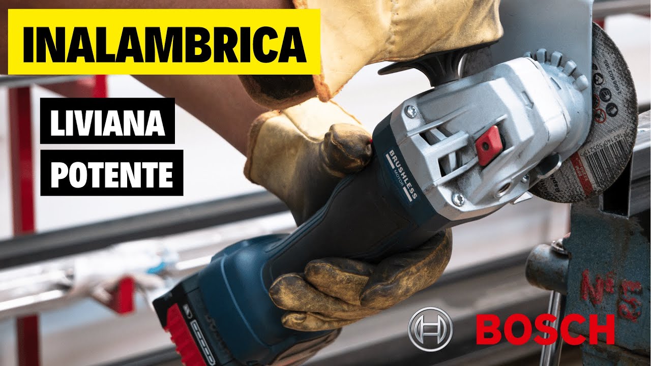 Amoladora Inalámbrica BOSCH - GWS 180 Li