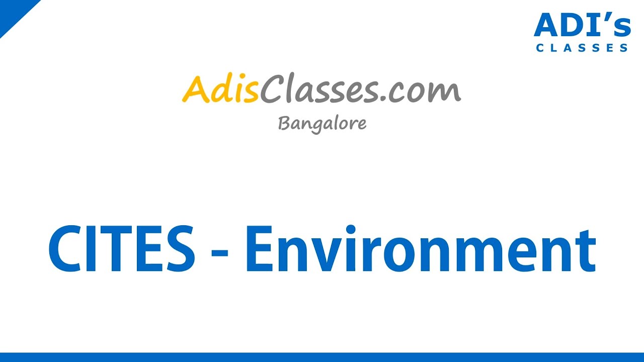 CITES - Environment
