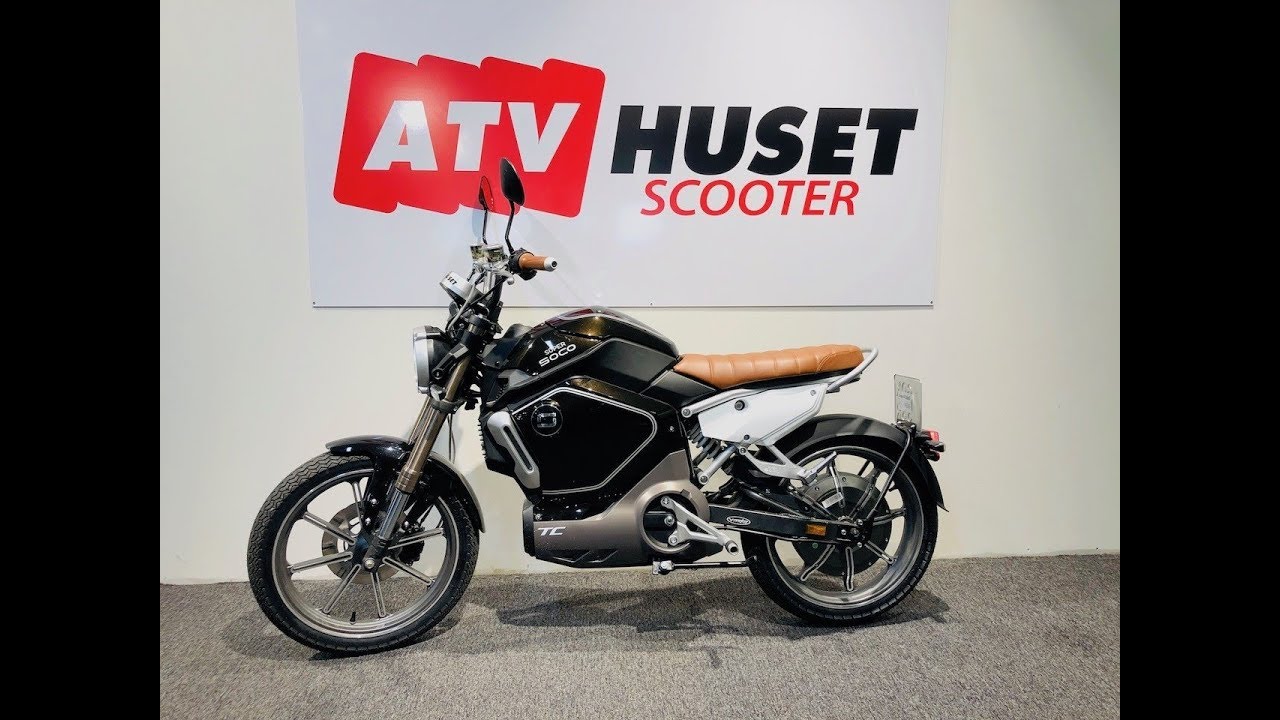 Super Soco TC - El moped
