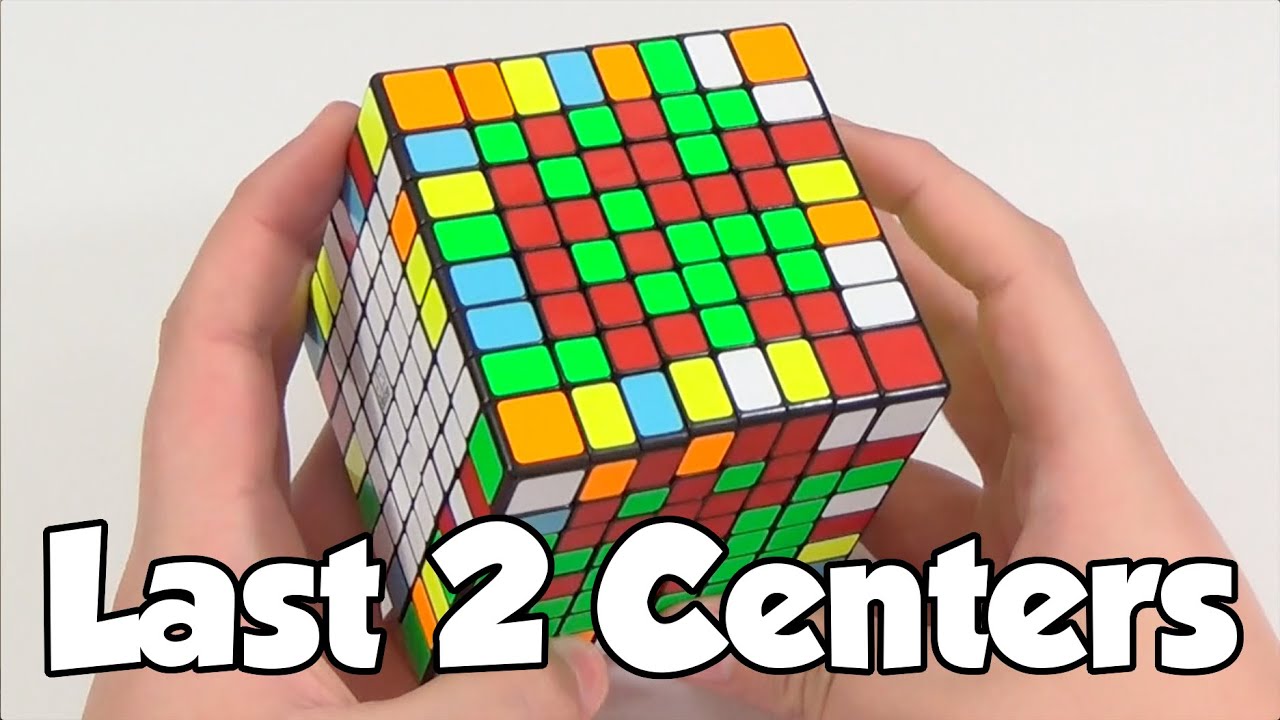 How to Solve Last Two Centers on Big Cubes | Cube Ed