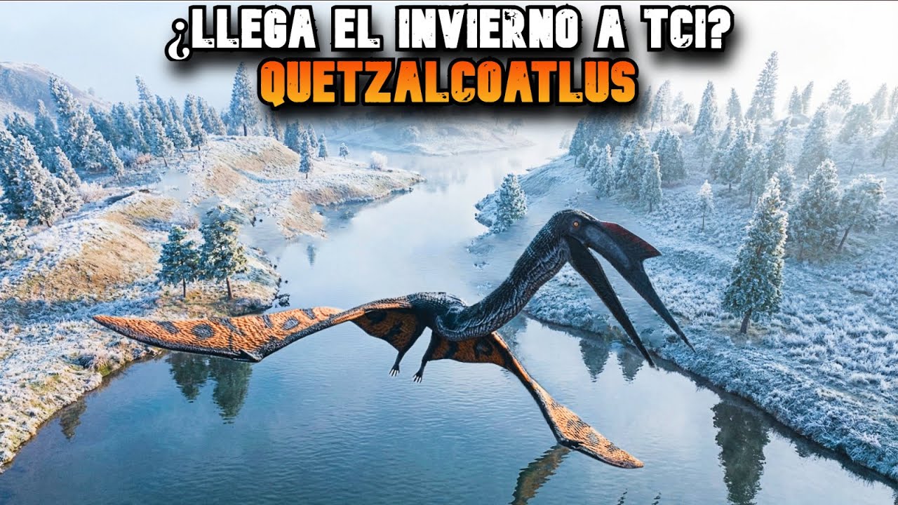 QUETZALCOATLUS EL REY DE LOS CIELOS SE ENFRENTA AL INVIERNO EN THE CURSED ISLE 😱