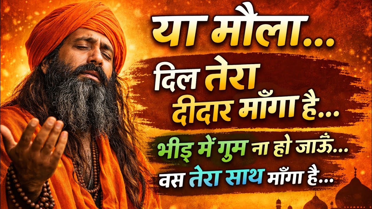 या मौला… दिल तेरा दीदार माँगे | Sad Sufi Kalam 2026 | Heart Touching Islamic Spiritual Song