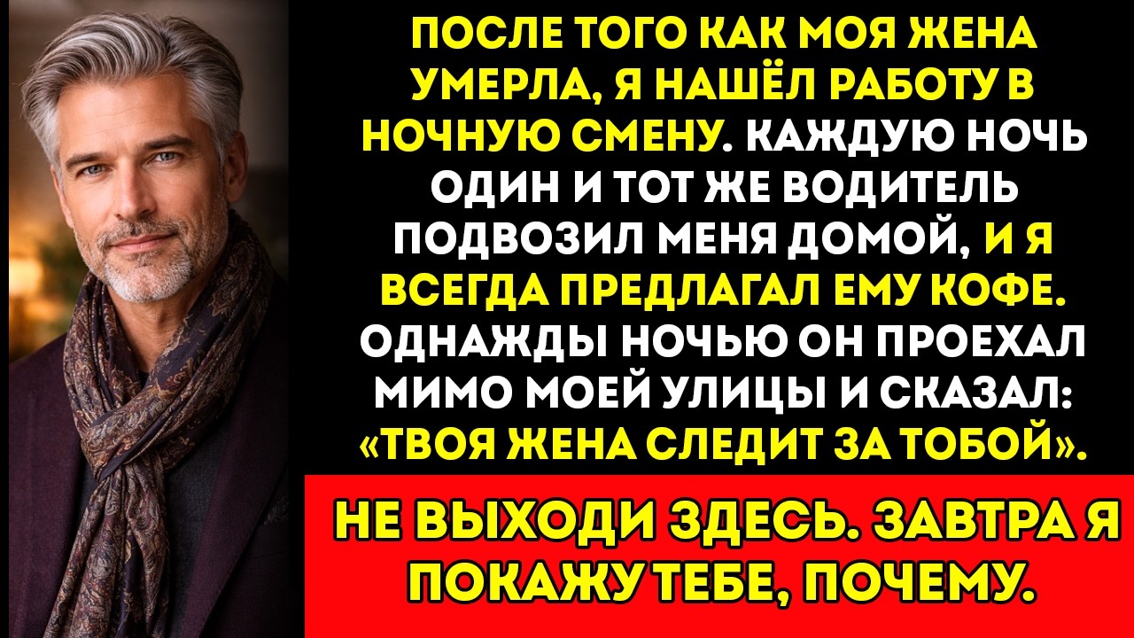 Я приносила кофе своему водителю каждую ночь. Но однажды под утро он проехал мимо моей улицы и